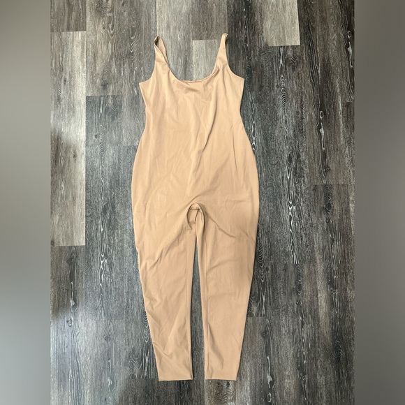 SKIMS Pants - SKIMS Fits Everybody Tank Jumpsuit Catsuit Bodysuit Shapewear 4X Beige Nude NWT